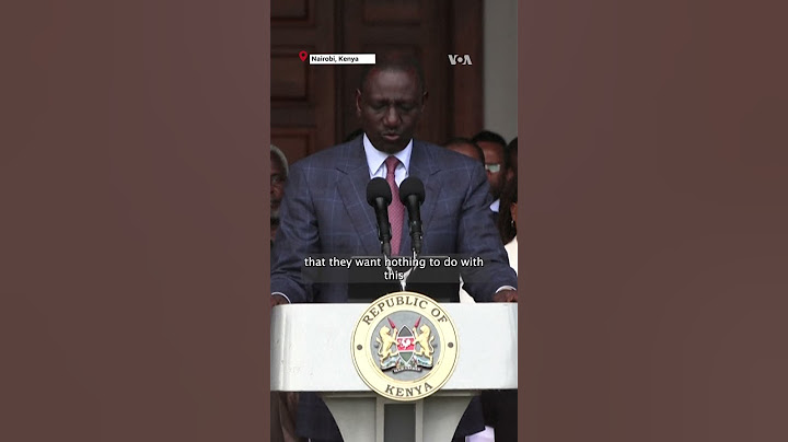‘I concede,’ Kenya’s President Ruto says, withdrawing tax plan that caused dead protests