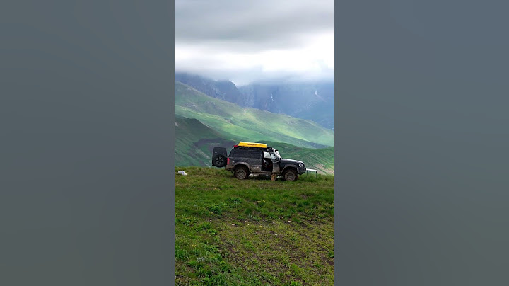 Camping at 2360m – Shahdag Mountains, Gusar, Elix, Azerbaijan!