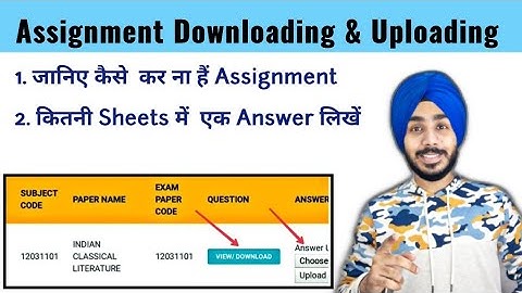 DU-SOL Assignment Downloading & Uploading Complete Demo LIVE | Jasmeet Classes