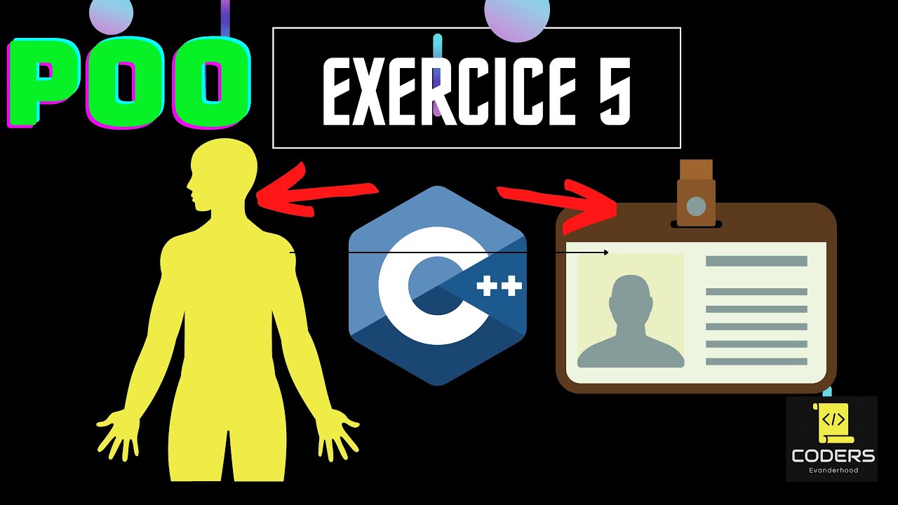 #exercise5 - POO - langage c++ (Traitement d'un humain & carte ...