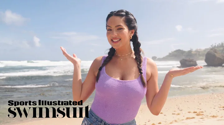 Christen Harper Learns Survival Skills in Barbados