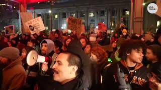 Minneapolis Protest Against Ice Includes Noise Demo Outside Hotels Featuring Fireworks, Music