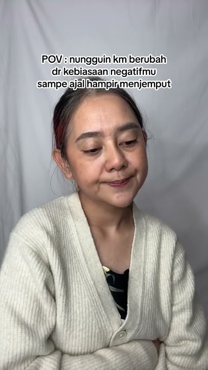wanita biasa❌ wanita lansia✅