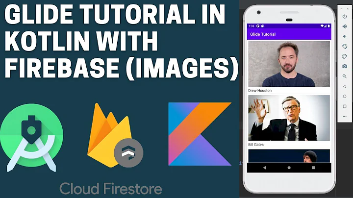 Fetch Images Into a RecyclerView  from Firebase using Glide in Kotlin - Android Studio Tutorial