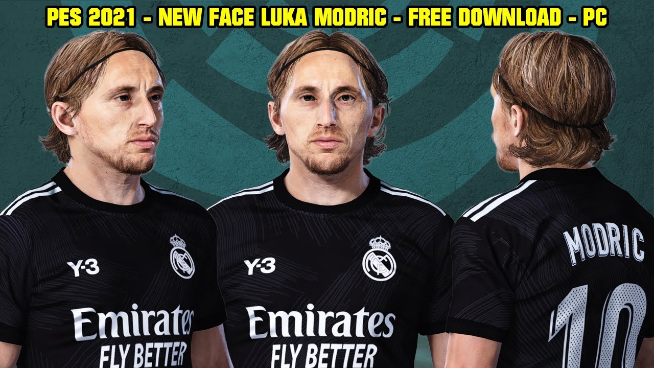 PES 2021 - NEW FACE LUKA MODRIC CONVERTED FIFA22 By@FacemakerLucas