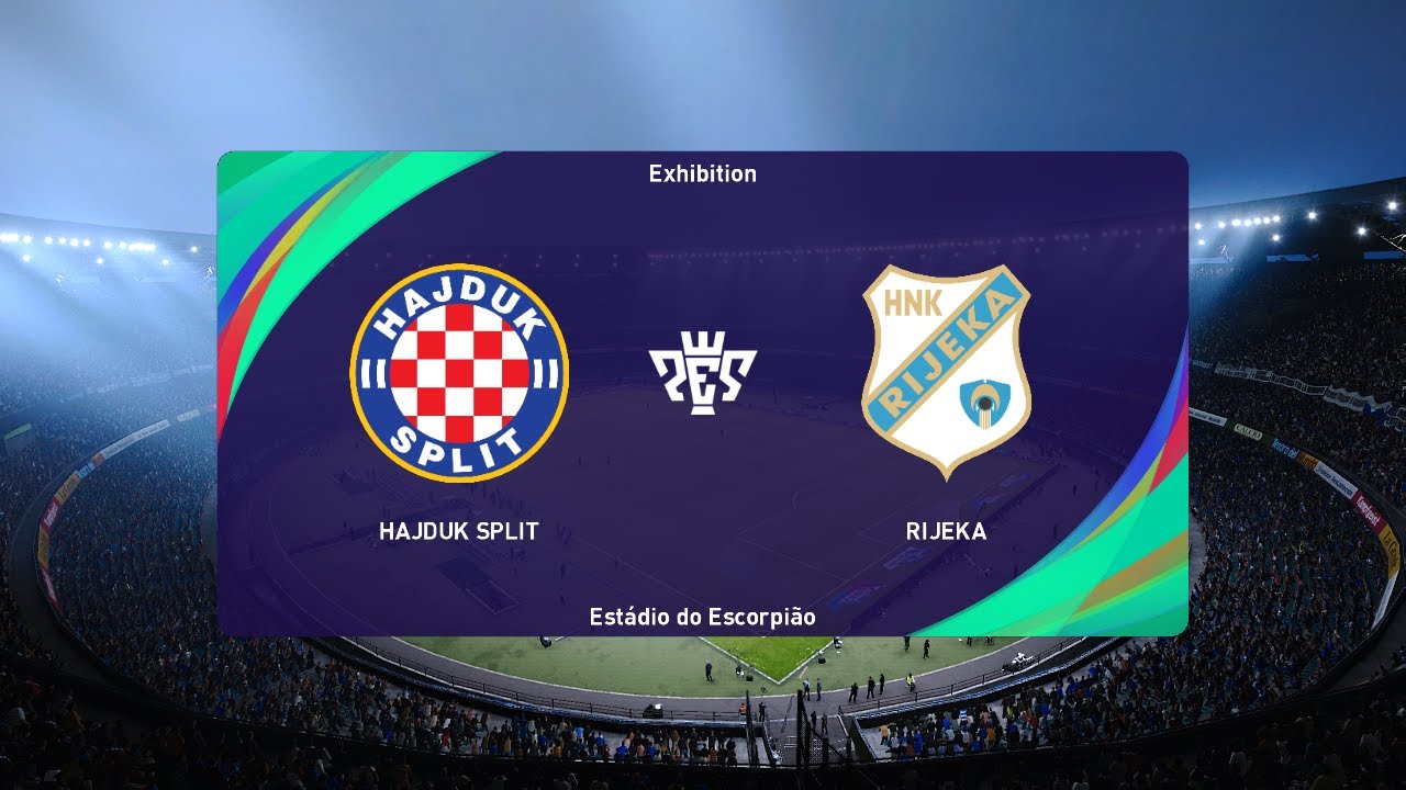 HNK Rijeka vs NK Osijek  PES Prve Liga 21/22 