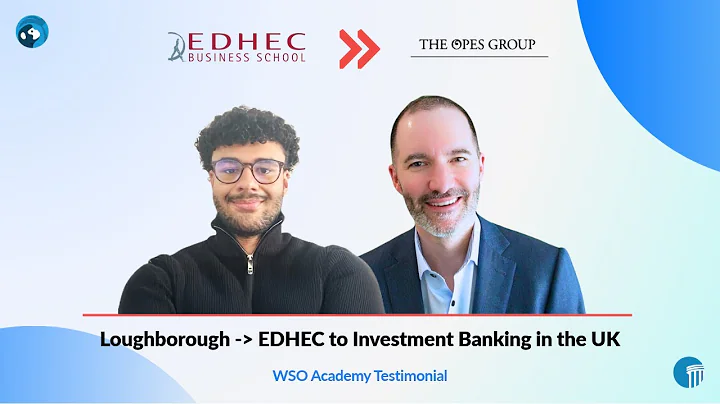 Loughborough to Boutique Investment Banking | Chat with Jonah | WSO Academy Chat