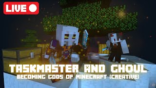 Becoming God of Creation in Minecraft with Ghoul the Gammer...!! #minecraft #creative