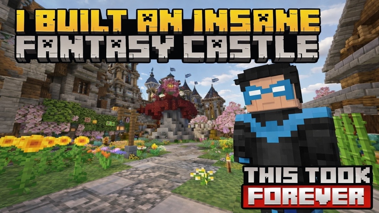 I Spent Way Too Long Building This in Minecraft Survival - YouTube