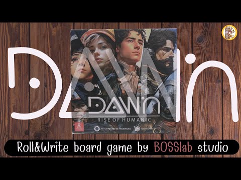 [แกะกล่อง+สอนเล่น] DAWN Rise of Humanic board game