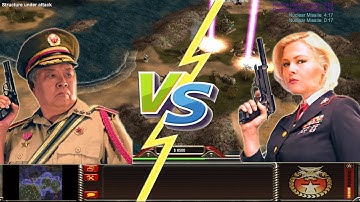 Generals Zero Hour - Challenge - General Fai vs General Alexander - Hard Difficulty