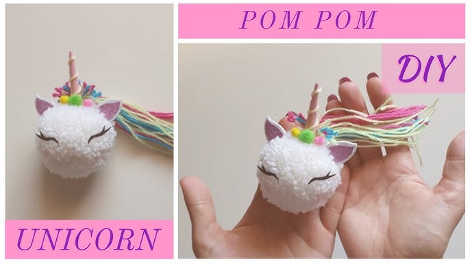 Smoko Elodie Unicorn Pom Pom Keychain