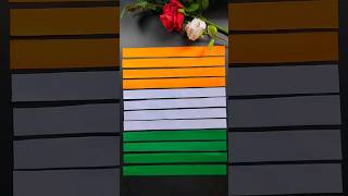 Republic Day Craft Ideas 🇮🇳 | Tricolor wall hanging  #shorts #youtubeshorts #viral screenshot 5