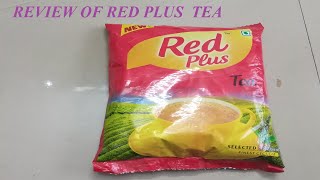Review Of Red Plus Tea Tea Powder