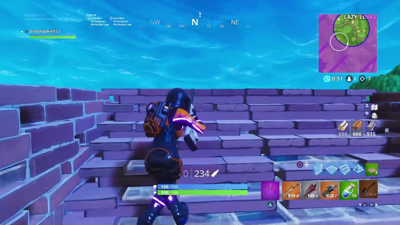 NEW SMG OP ! BEST BUILDER? SOLOS (Fortnite PS4 ) YouTube