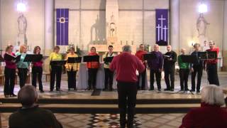 WHITE CHRISTMAS (Irving Berlin) jazz choir. arr Hector Mc Carthy