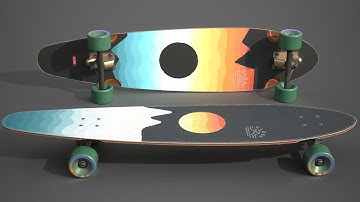 Complete Game Asset Tutorial Series | Part 9 | Skateboard Texturing | Substance Painter  | Blender