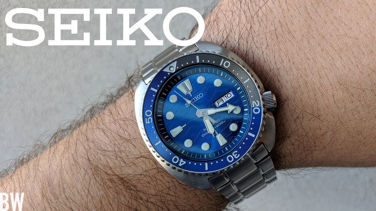 Seiko White' Turtle Review - YouTube