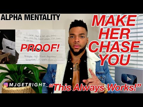 Psychological TRICKS To GET A GIRL TO CHASE YOU!