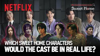 Cast of Sweet Home S2 finds out which character they 'really' are | Personality Quiz | Netflix [ENG]
