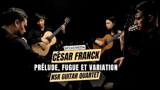 Thumbnail for NSK Guitar Quartet play Prélude, Fugue et Variation, Op.18 by César Franck | Siccas Media