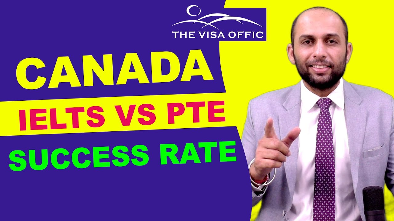 CANADA IELTS VS PTE SUCCESS RATE | STUDY ABROAD VISA - YouTube