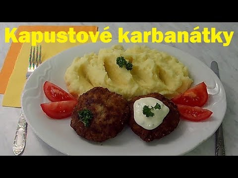 Video: Mäsové Kapustové Kotúče