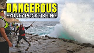 Dangerous Sydney Rock Fishing