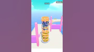 Pancake Run Level 175 Gameplay Walkthrough Android #Shorts