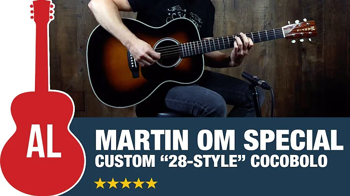 Martin OM Special Custom Cocobolo with Corey Congi...