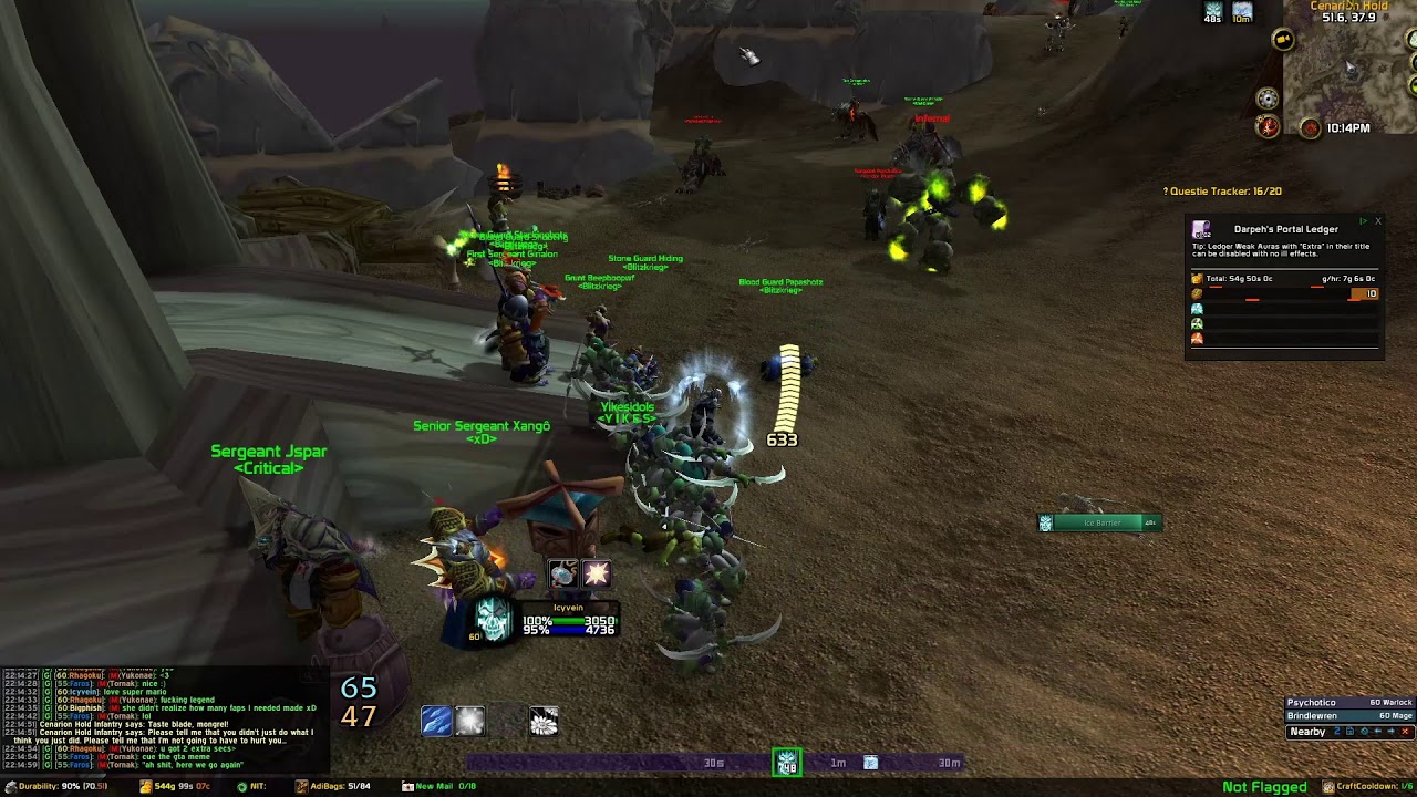 Classic WoW - Infernal Fail | Mage | Clip