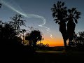 SpaceX Launch viewed from San Diego April 1, 2024