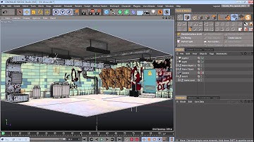 Cinema 4D Tutorial | Game Level Creation Pt.1/7 | The Modeling
