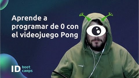 Workshop. Aprende a programar de 0 con el videojuego Pong