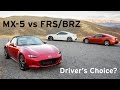 The Driver's Choice? - MX5 vs FRS (Gt86, BRZ)  - Everyday Driver