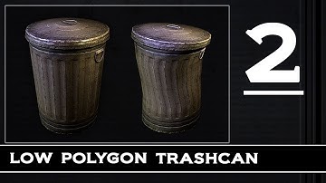 Autodesk Maya 2014 - Trash Can Part 2
