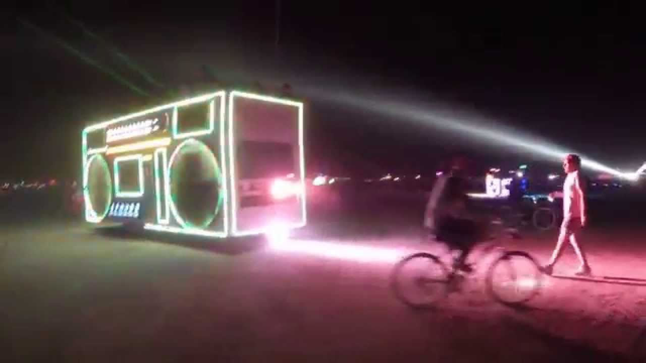 Boombox meets DISKOPELLA at Burning Man 2014
