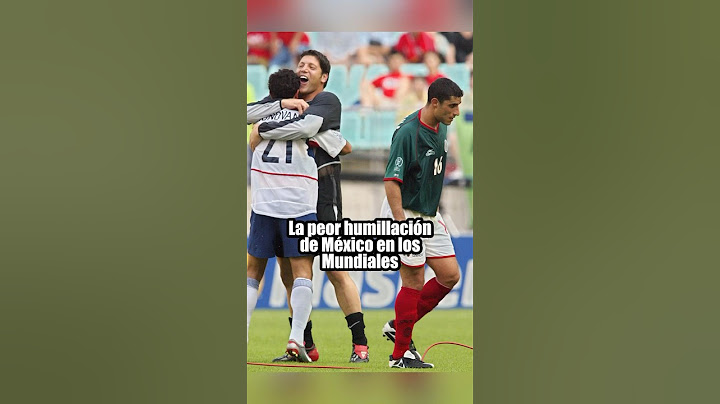 La peor humillación y derrota de México en los Mundiales 🇺🇸🇲🇽 | #seleccionmexicana