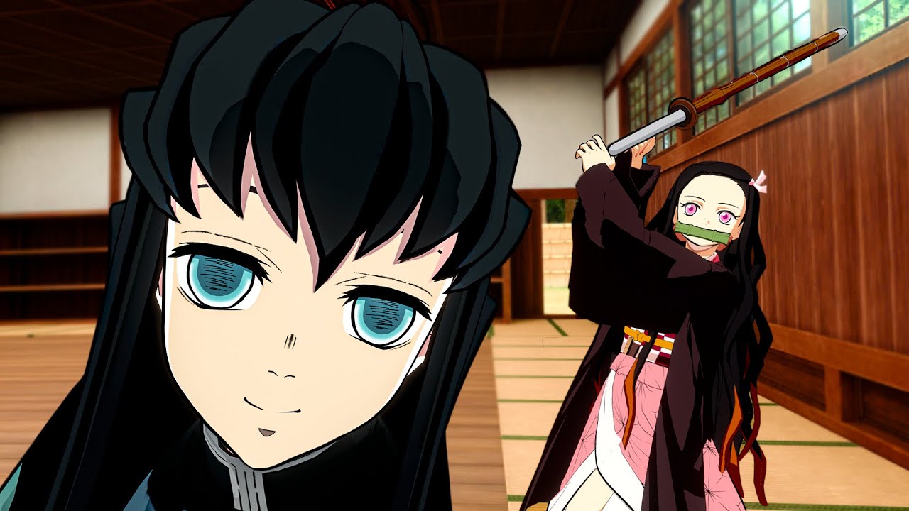 NEZUKO Pertubando o TOKITO no Demon Slayer VR
