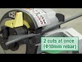 VB3616DA  CORDLESS REBAR CUTTER & BENDER