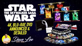 STAR WARS: THE SKYWALKER SAGA - 4K, BLU-RAY, DVD BOX SET Announced \& Detailed