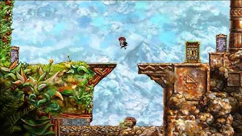 Braid Walkthrough, World 4-1 The Pit