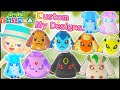 【あつ森】『ブイズ』マイデザイン第二弾！服とスマホお揃いにしちゃおう!! マイデザ/ポケモン【あつもり/マイデザイン】【Animal Crossing/Custom Designs】