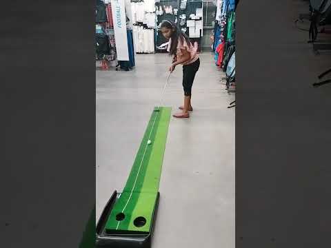 First time hit a good shot #Golf ⛳