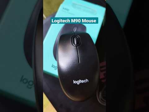 Logitech M90 Mouse unboxing | Best mouse under 400 rupees| Full sized Corded Mouse