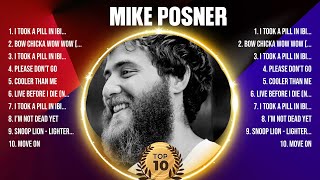 Mike Posner Greatest Hits 2024 Collection - Top 10 Hits Playlist Of All Time