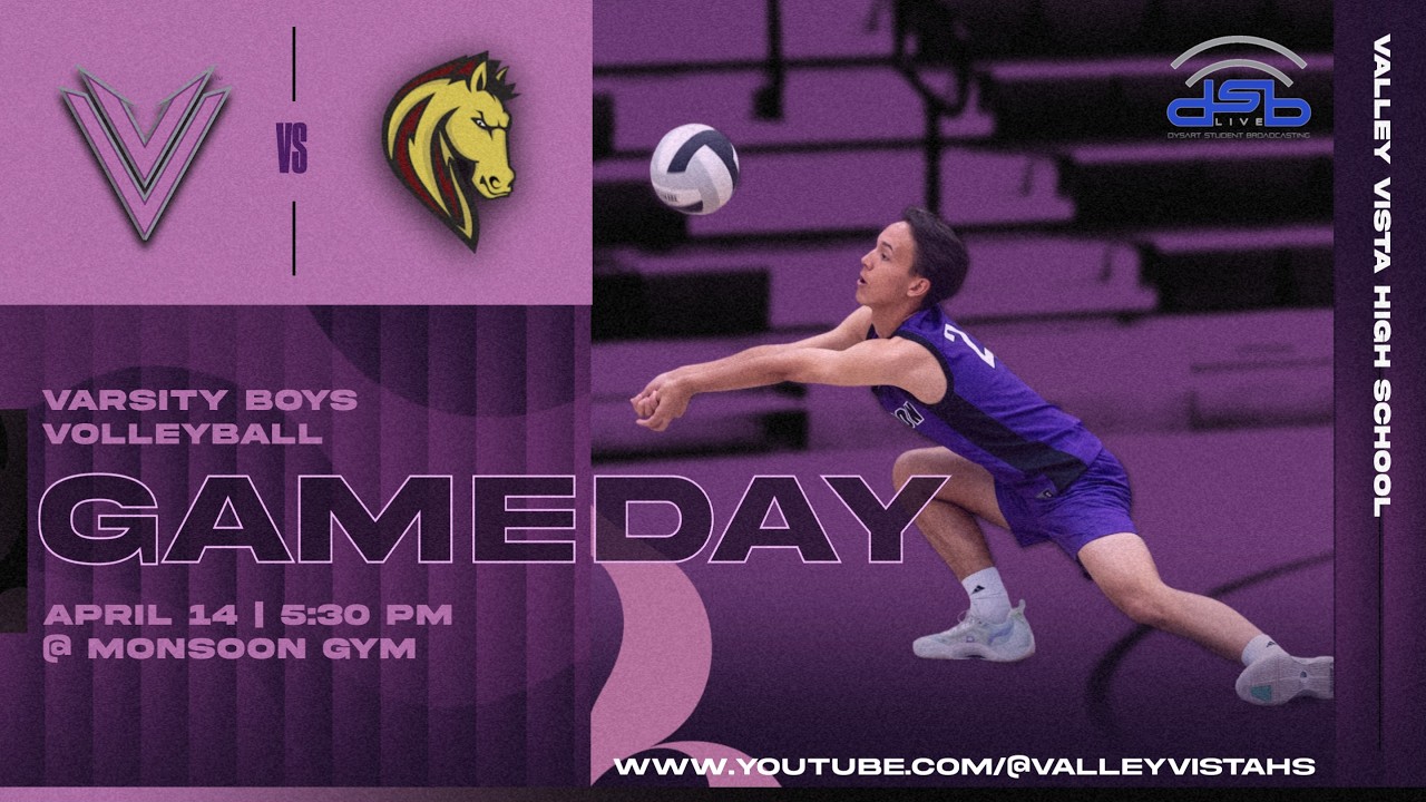 Shadow Ridge VS. Valley Vista Varsity Boys Volleyball