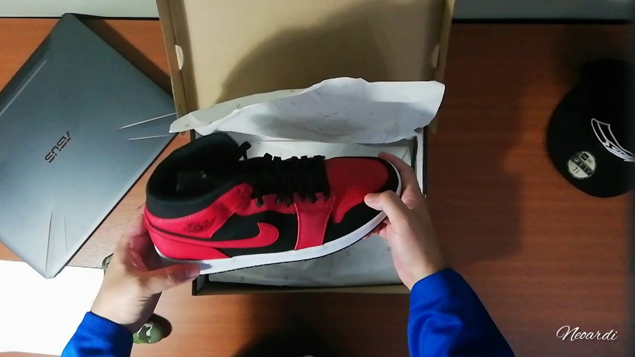 jordan 1 reverse bred mid