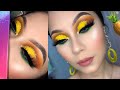 MAQUILLAJE AMARILLO Y VERDE + review beauty artistry palette delanci