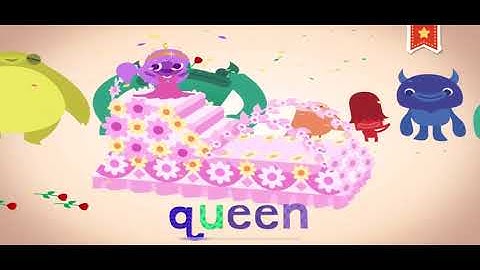 Endless Learning Academy Lowercase Letters p, q, r